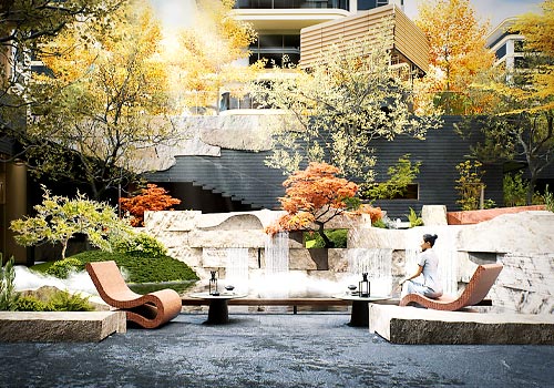 London Design Winner - Chongqing Donehome Landscape Architecture Planning Design Co.,ltd - Shangshu Yipin East Courtyard Showroom