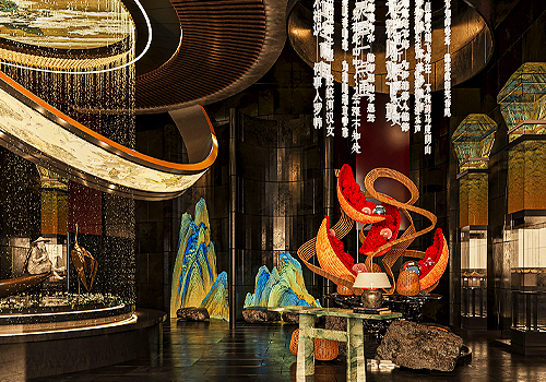 London Design Winner - Shanghai Zhixing Architectural Decoration Engineering Co., Ltd. - The Light & Shadow Immersive Restaurant