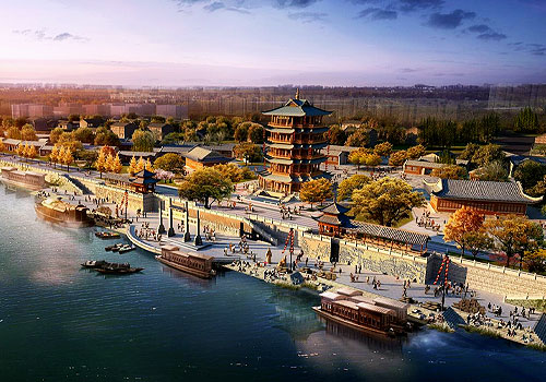 London Design Awards - Qujiang Riverfront Landscape Belt