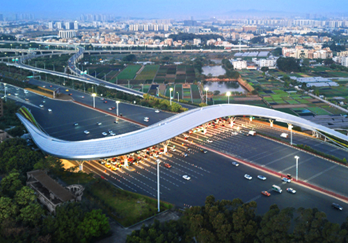 London Design Winner - Architectural Design & Research Institute of South China University of Technology Co., Ltd. - Guangzhou Baiyun Airport Expressway Toll Station