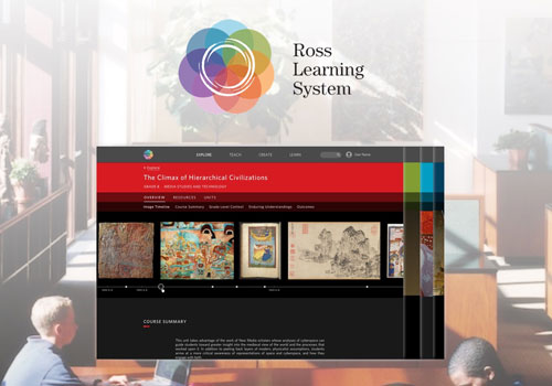 London Design Winner - Yueping Wang - Ross Learning System Redesign