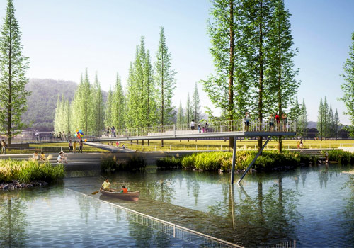 London Design Winner - Axis Lab - Banfu Riverside Park