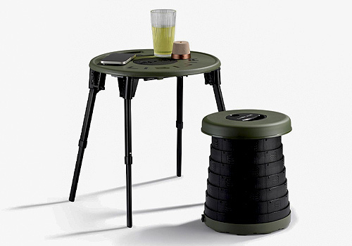 London Design Winner - NINGBO TENGHAO OUTDOOR CO.,LTD - Portable Tea table Set 