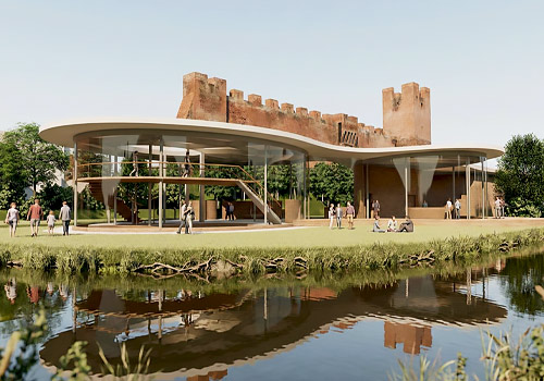 London Design Winner - Xueying Wang - Community Center:  Into the Castelfranco Town 