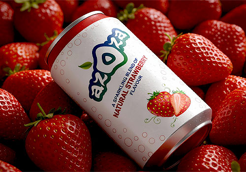 London Design Winner - Ahmed Abdelaziz - Azoza Sparkling Soda Label System