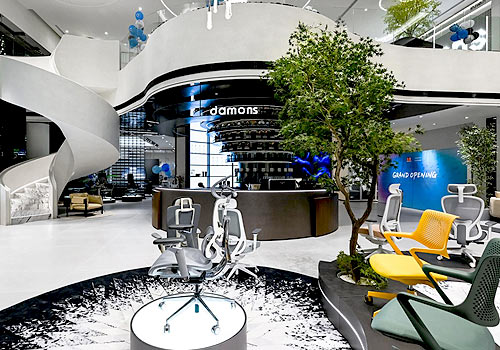 London Design Winner - Kano - Damons Ripples | A Fluid Oasis for Agile Working