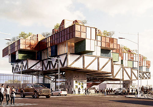London Design Winner - Minghan Lin - RE:Construct - Art Center & Artist Residence