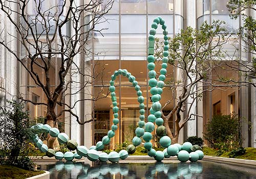 London Design Winner - 上海图墨文化艺术发展有限公司 - 杭州绿城月映金沙项目景观雕塑Golden Glory Sculpture Project《蔚然生长》 Blooming 