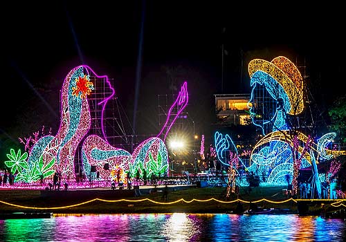 London Design Winner - Shunyuxin Optoelectronics Co., Ltd. - In 2025, Lanyang Will Become More Beautiful  At Night