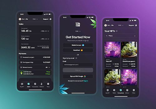 London Design Winner - Volodymyr Ozirnyi - Dizz Agency - Tetra Farm Investor Dashboard