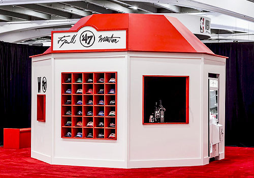 London Design Winner - Canal Street Lab - ’47 × Tyrrell Winston Installation at NBA All-Star Weekend