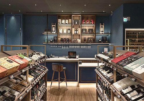 London Design Winner - Muse Aristo Interior Design Co., Ltd. - Liquor Explorer | Hybrid Commercial Space