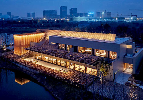 London Design Winner - Music of Architects - Zilang Lake Pavilion | Light Grown from Structure
