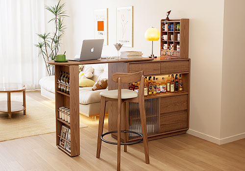 London Design Winner - Shenzhen Yaqi Furniture Co., Ltd. - Solid Wood Bar Counter