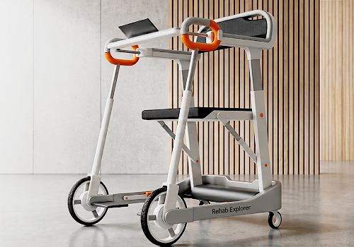 London Design Winner - International School of Design, Dongguan University of Technology - Rehab Explorer: Dynamic Adaptive Rehabilitation Walker