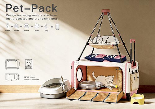 London Design Winner - Shenzhen Technology University - Pet-Pack