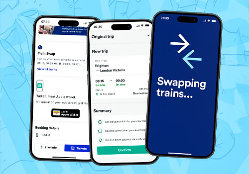 London Design Winner - Trainline - Travel Companion