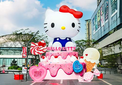 London Design Winner - Dongguan Songshan Lake Mixc One - Hello Kitty Summer Sweetheart World 