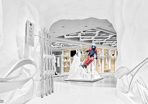 London Design Winner - DESCENTE & STILL YOUNG - Descente Global Flagship Store (Beijing China Central Place)