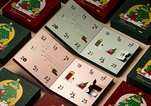 London Design Winner - Shenzhen Root Innovation Technology Co., Ltd. - Christmas Surprise Bath Ball Packaging Series