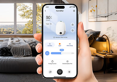 London Design Winner - Shenzhen Root Innovation Technology Co., Ltd. - Humidifier App