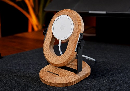 London Design Awards - Magtora Wood Stand — Precision Motion, Timeless Craft