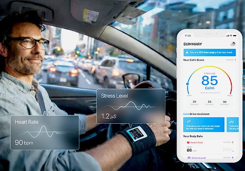 London Design Winner - College for Creative Studies - Calmdrive — An Intelligent System for Preventing Road Rage