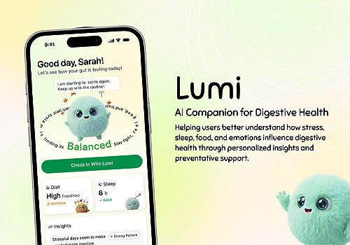 London Design Awards - Lumi - AI Digestive Health Companion