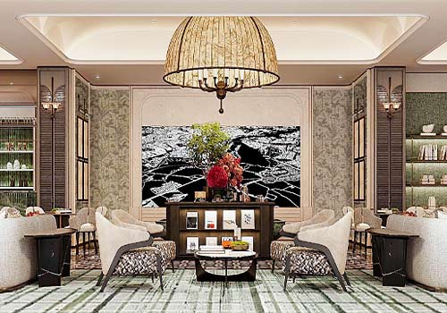 London Design Winner - ShanghaiYijing Space Design Engineering Co.,Ltd - Xueyuan Chunxi Demo Zone Soft Furnishing Project (Qufu)