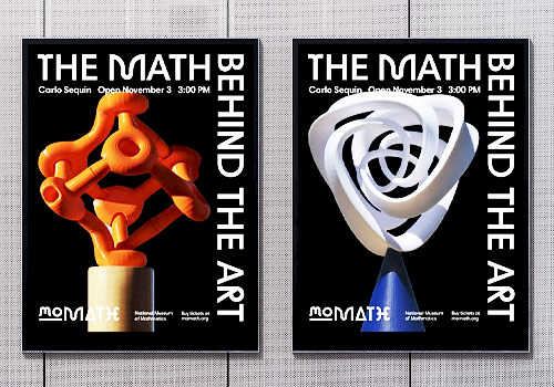 London Design Winner - Freelance - MoMath Experimental Identity
