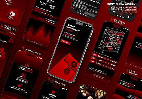London Design Winner - Guangzhou Academy of Fine Arts - AWAKE——A Post-Show Archive System  for Immersive Theatre