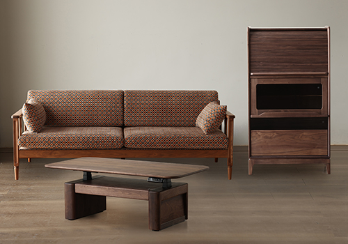 London Design Winner - Chen Bo - Black Walnut Solid Wood Vintage Series Furniture