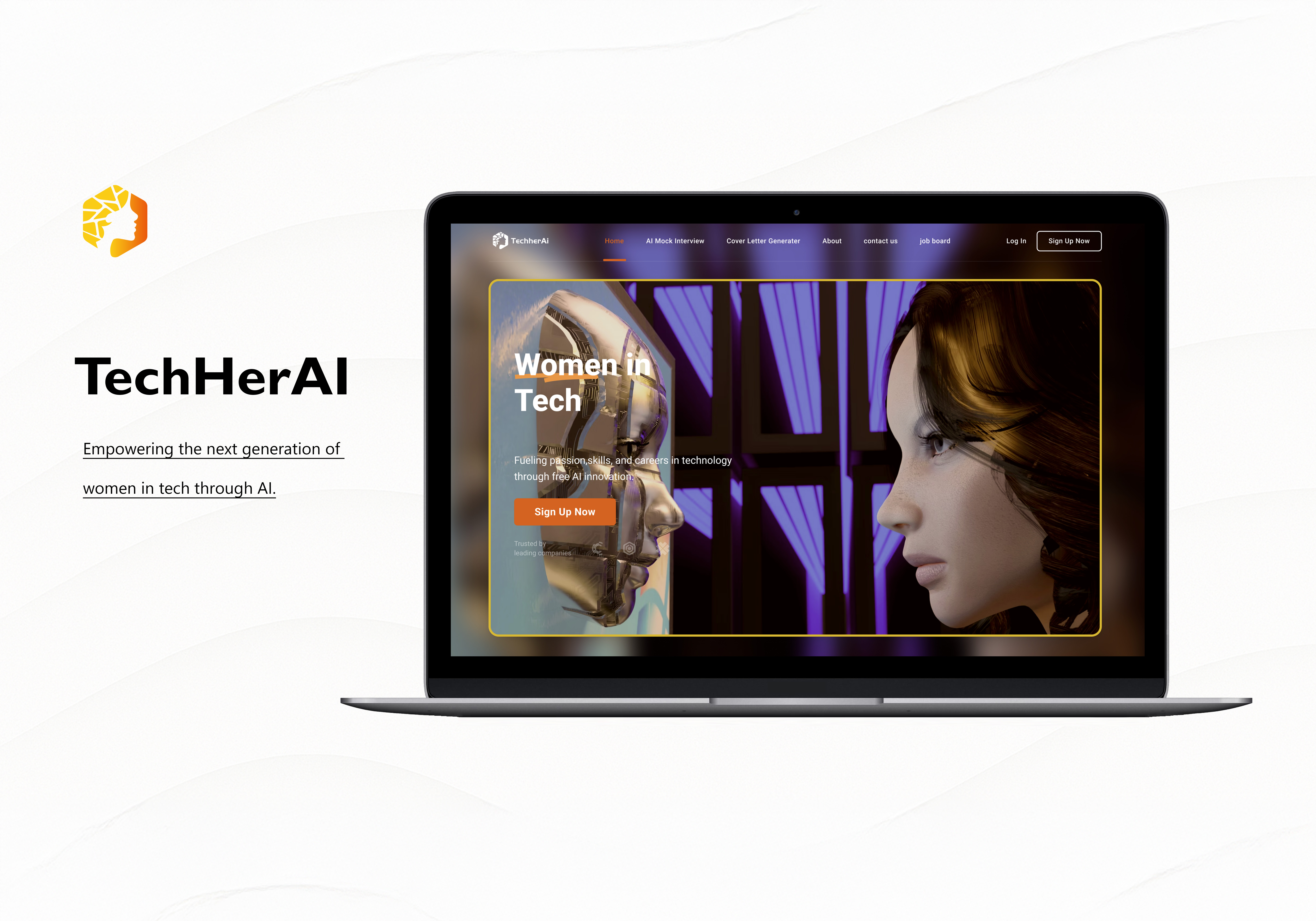 London Design Winner - Jiazhao Shi, Chuanrui Li, Kuan Lu, and Donghui Zhang - TechHerAI: AI-Driven Tools to Empower Women in Tech