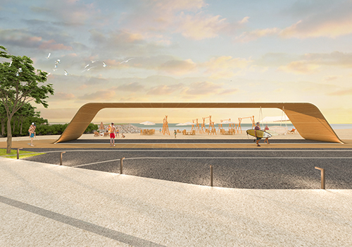 London Design Winner - Urban Practice – Architecture, Urban Planning and Design Co., Ltd. - Park of Tides - Hac Sa Beach Trail