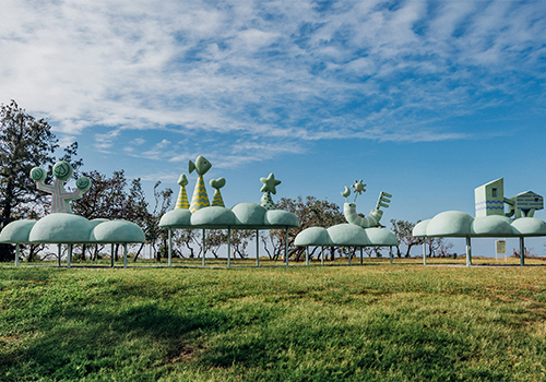 London Design Winner - NewLocal Art Studio - Luminous Cloud Isles and the Starman