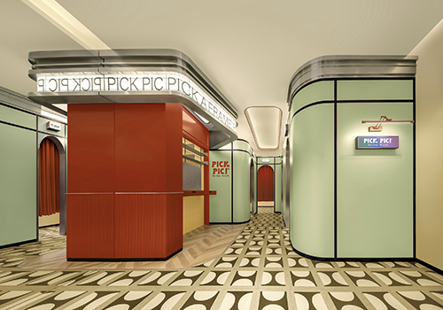 London Design Winner - Shanghai Soul Sound Design - The First PICKPIC！Store in Shanghai